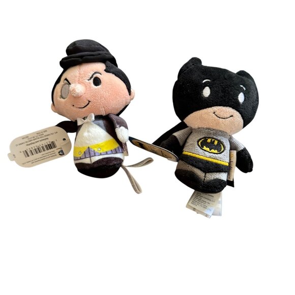 Hallmark Batman & Penguin Plush Itty Bittys Stuffed Toys DC Comics Exclusive - Picture 1 of 2